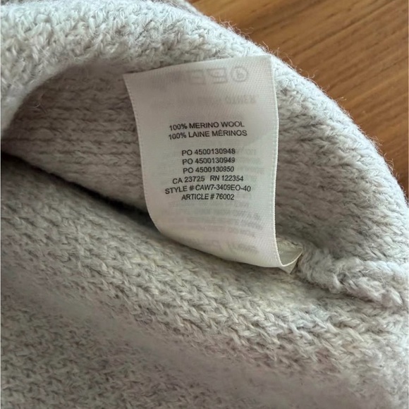 Wilfred Free Isabelli Merino Wool Gray Sweater - Picture 5 of 5